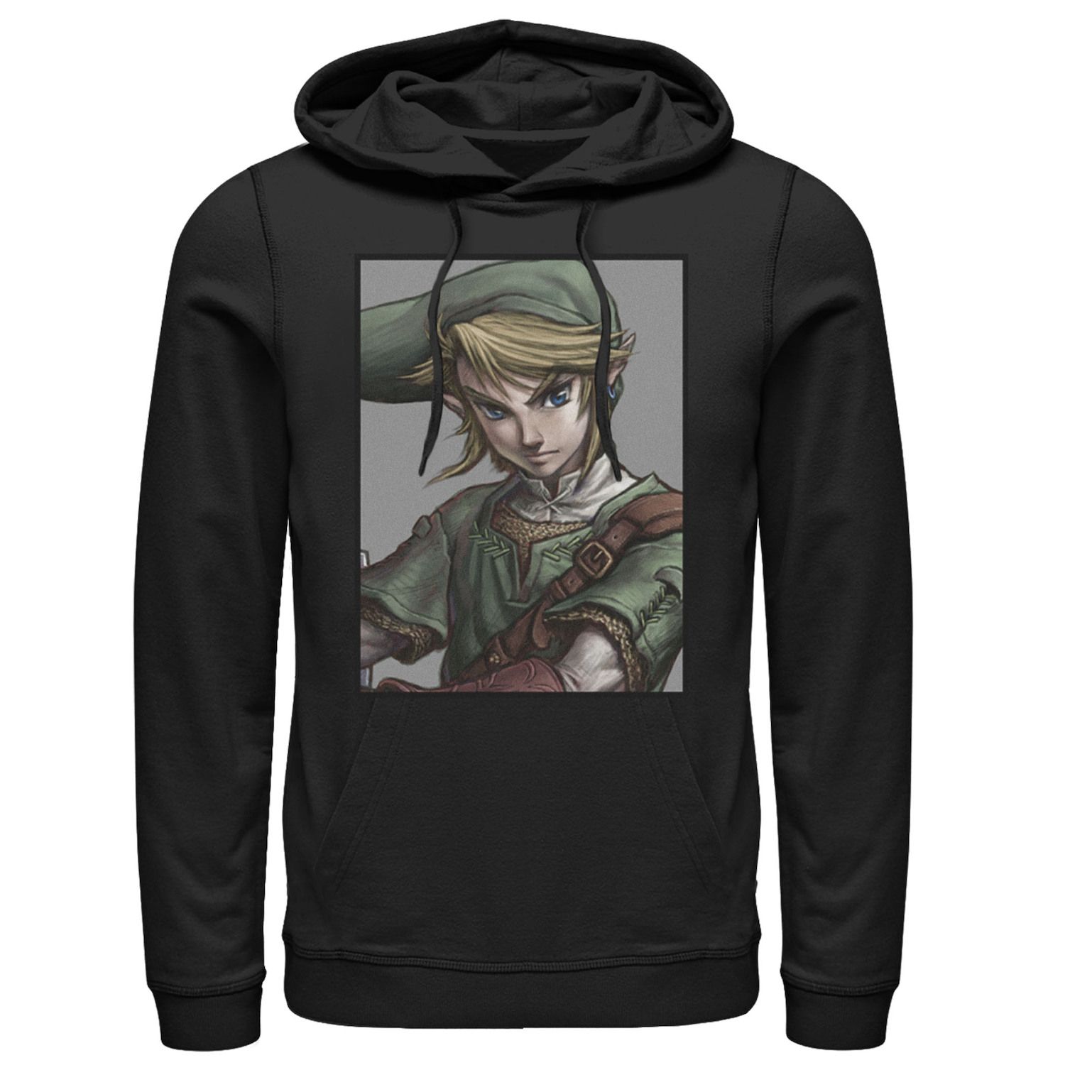 

Мужская толстовка с портретом Legend of Zelda Link Twilight Face Licensed Character