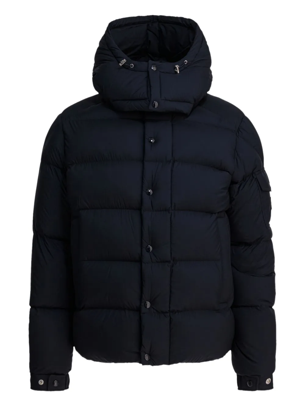 

Куртка с капюшоном на пуговицах MONCLER, синий