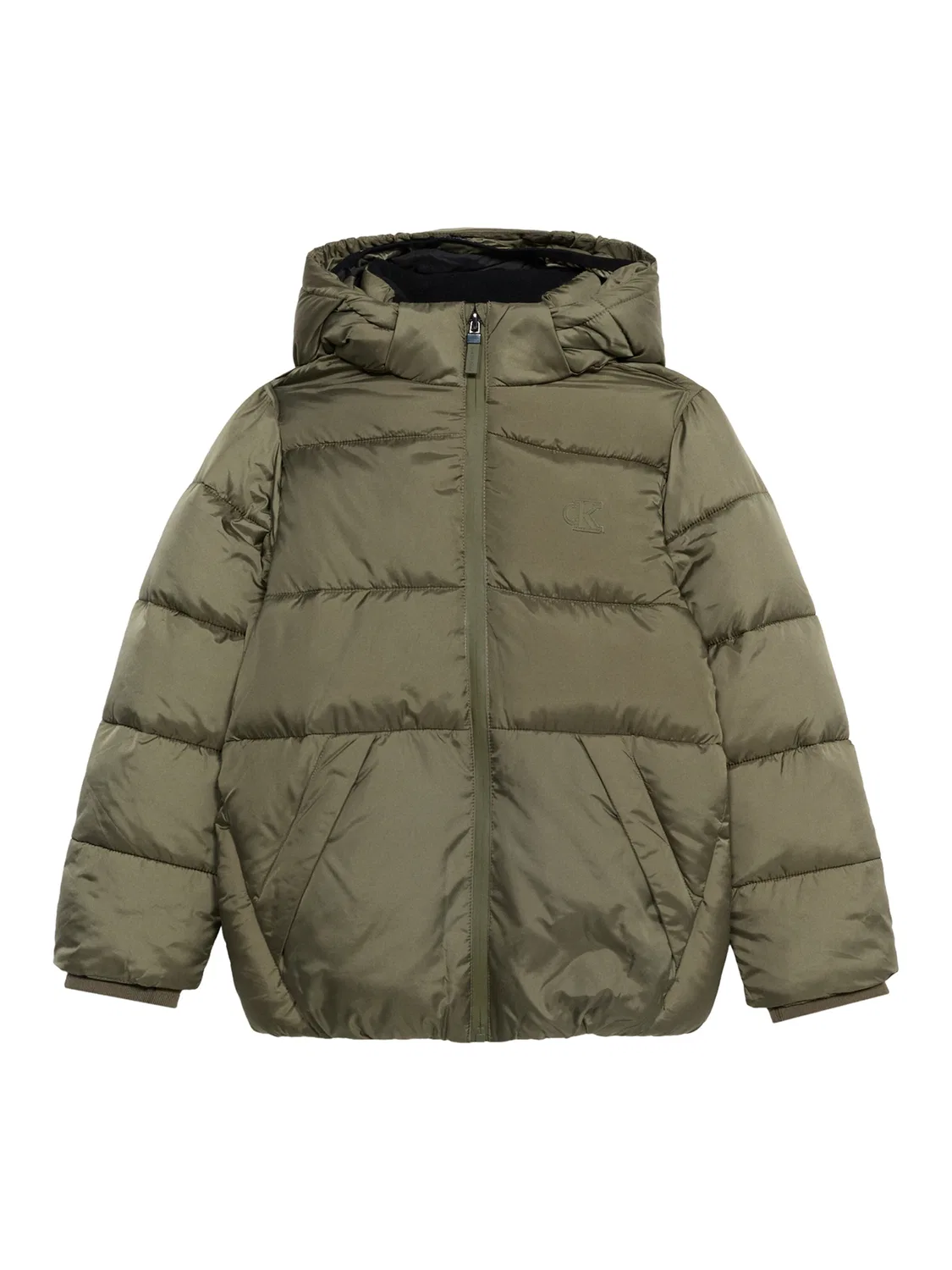Джинсовая куртка Calvin Klein Jeans Between-Season Jacket ESSENTIAL цвета хаки