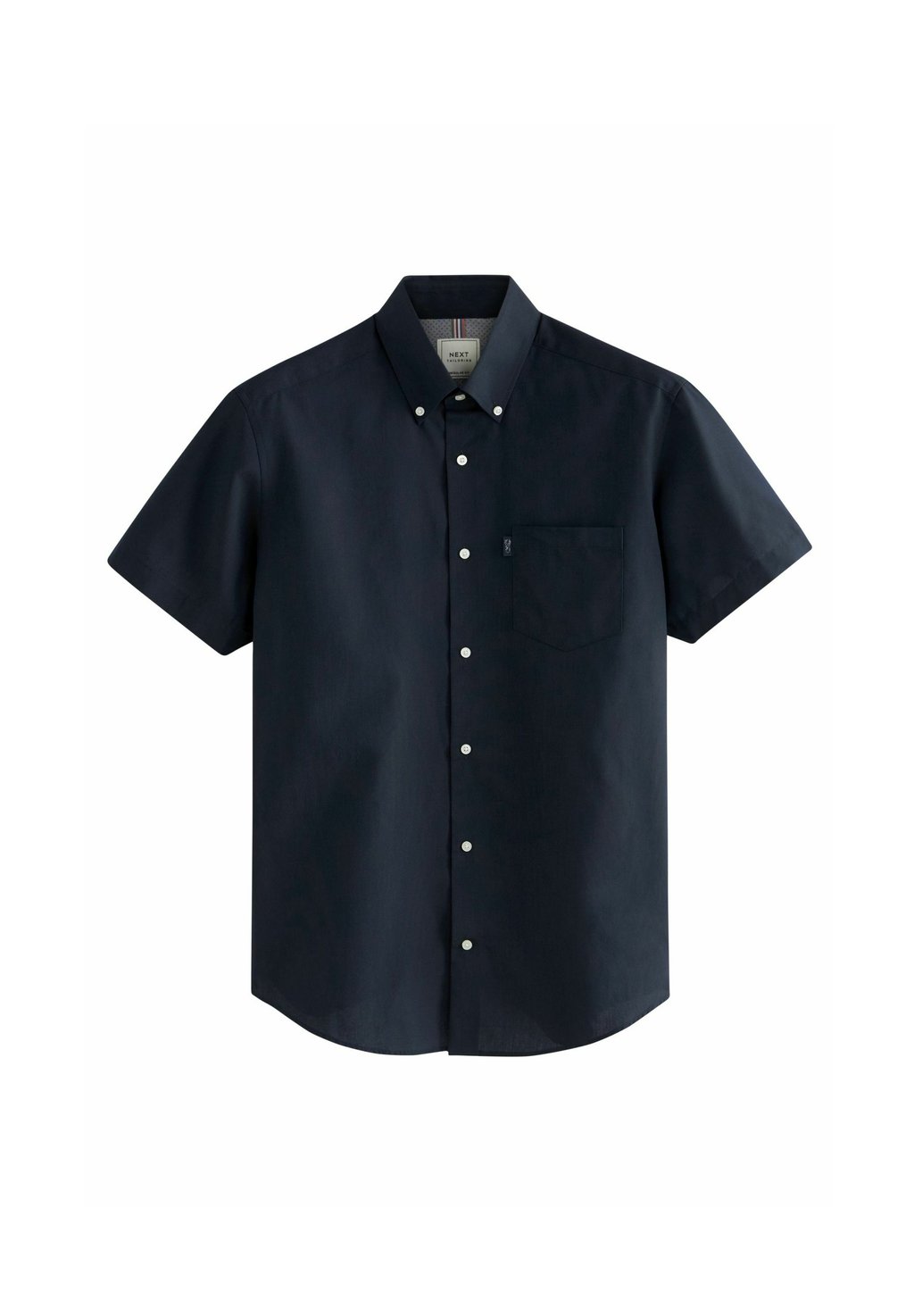 

REGULAR FIT Button Down Oxford Short Sleeve Next, Рубашка синий