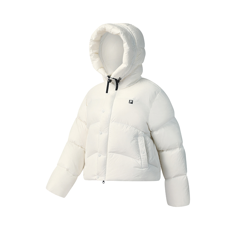 

FILA Женская фитнес пуховик Облачная белизна, Cloud White