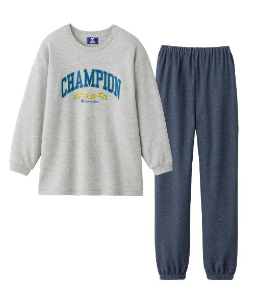 Комплект пижамный Champion CVC джерси серый