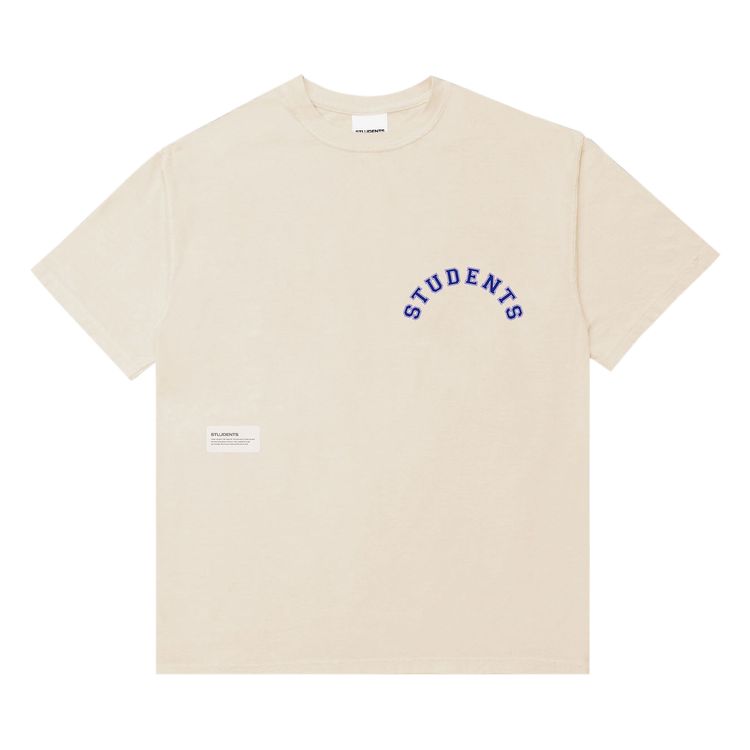 

Футболка Students University T-Shirt 'Nude', кремовый