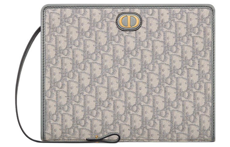 

Сумка-косметичка 30 Montaigne Fabric средний размер женская gray DIOR