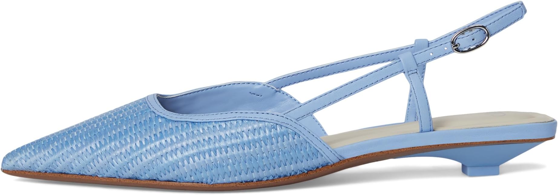 Балетки Franco Sarto Women's Pheby Slingback Shoes, Denim Blue — фото 4