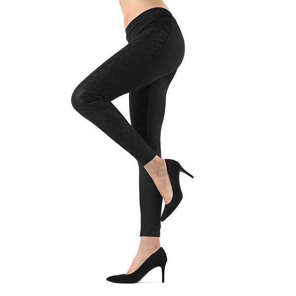 

Леггинсы из хлопковой смеси с узором «пейсли» Memoi