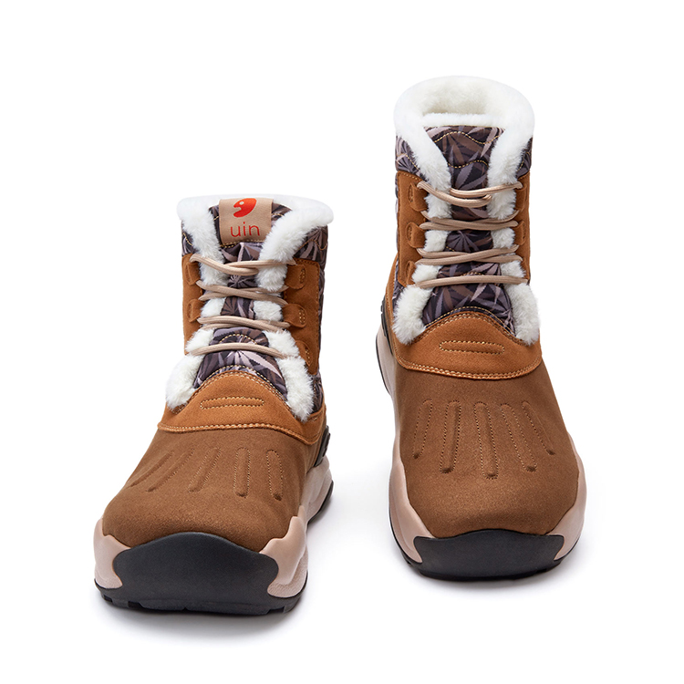 Кроссовки Painted Travel Shoes Santiago 7 Floral Plant Collection Crew Snow Boots для мужчин U.IN, camouflage leaf — фото 4