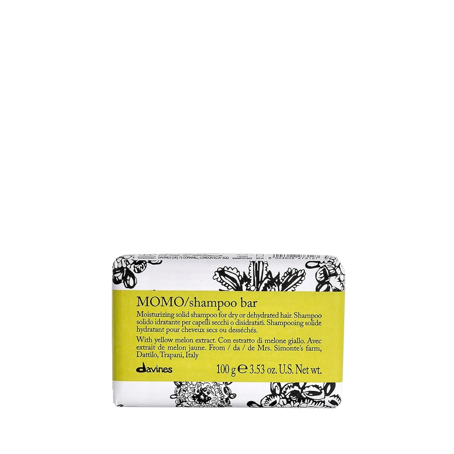 Твердый шампунь Davines Momo Shampoo Bar 100 г Davines