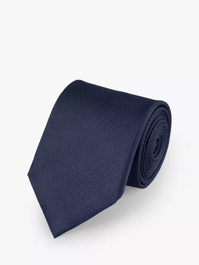 

Галстук Charles Tyrwhitt Stain Resistant Silk, темно-синий