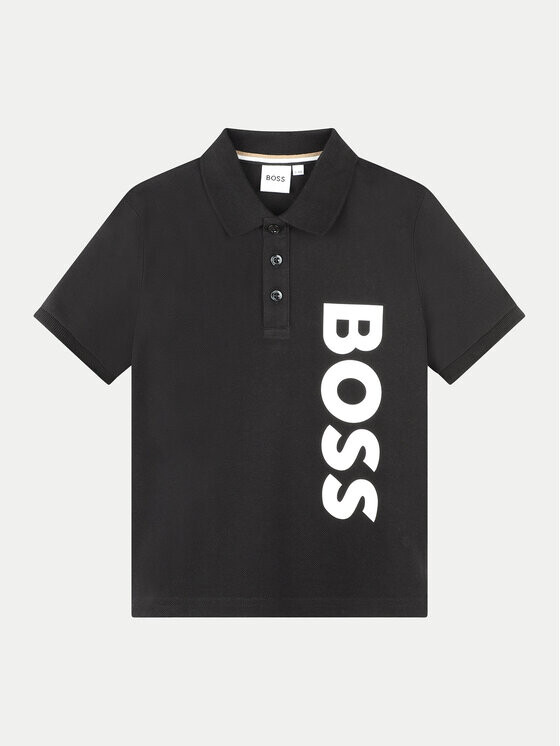 

Рубашка поло стандартного кроя Boss, черный