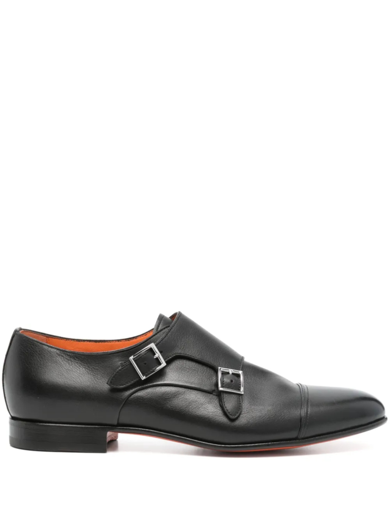 

Кожаные монки Santoni, черный