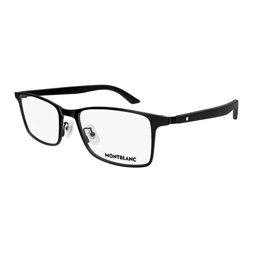 

MONTBLANC Очки с прямоугольной оправой, Black