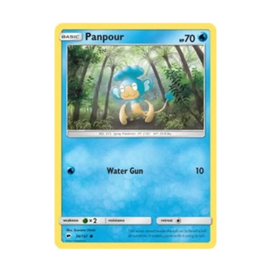 

CCG Панпур (К) #36, Pokemon - Sun & Moon - Burning Shadows - Singles