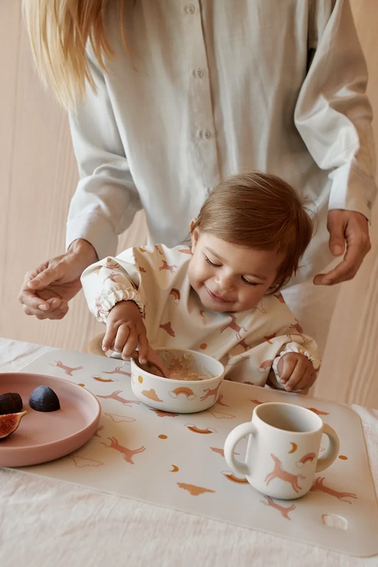 

Детский обеденный сервиз Vivi Liewood, оранжевый