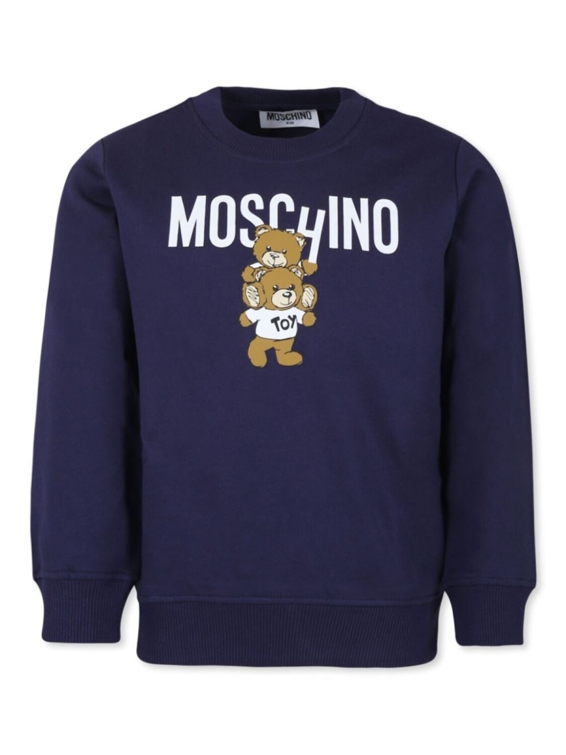 

Moschino Kids толстовка с плюшевым мишкой, синий