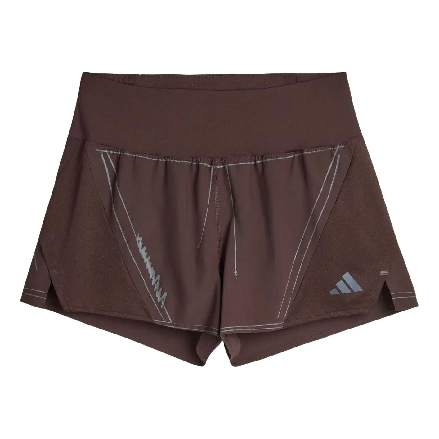 Шорты для бега Adidas x SFTM adi365 «Aurora Coffee» KR3013, коричневый