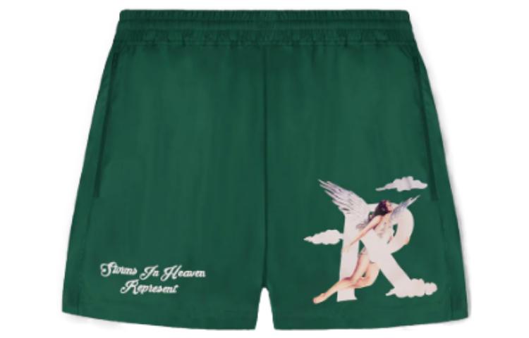 

Повседневные шорты мужские зеленые REPRESENT