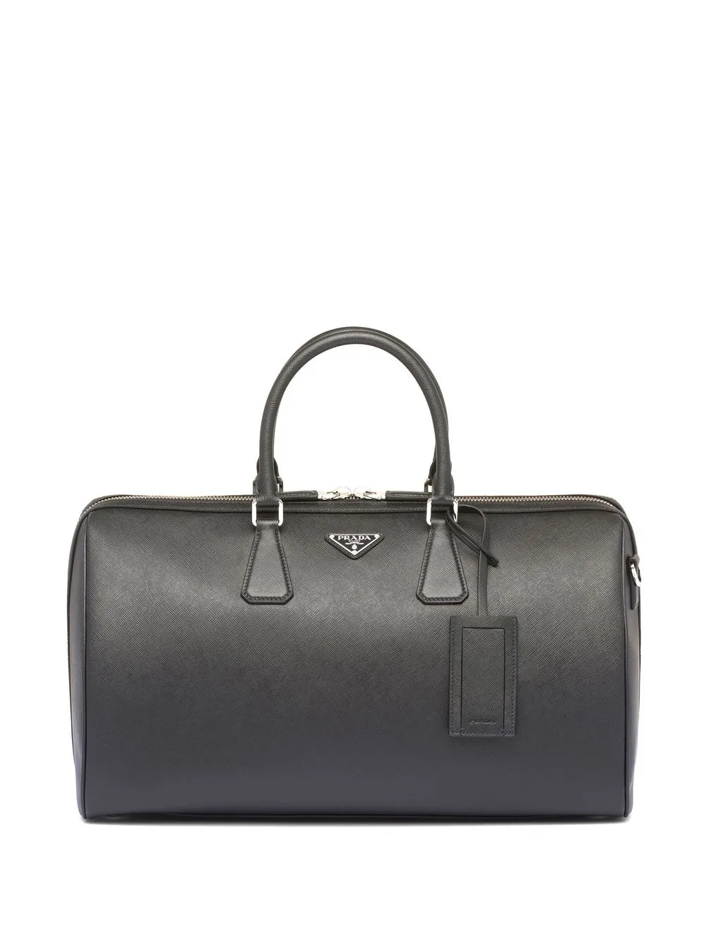 

Дорожная сумка из сафьяновой кожи Prada, черный