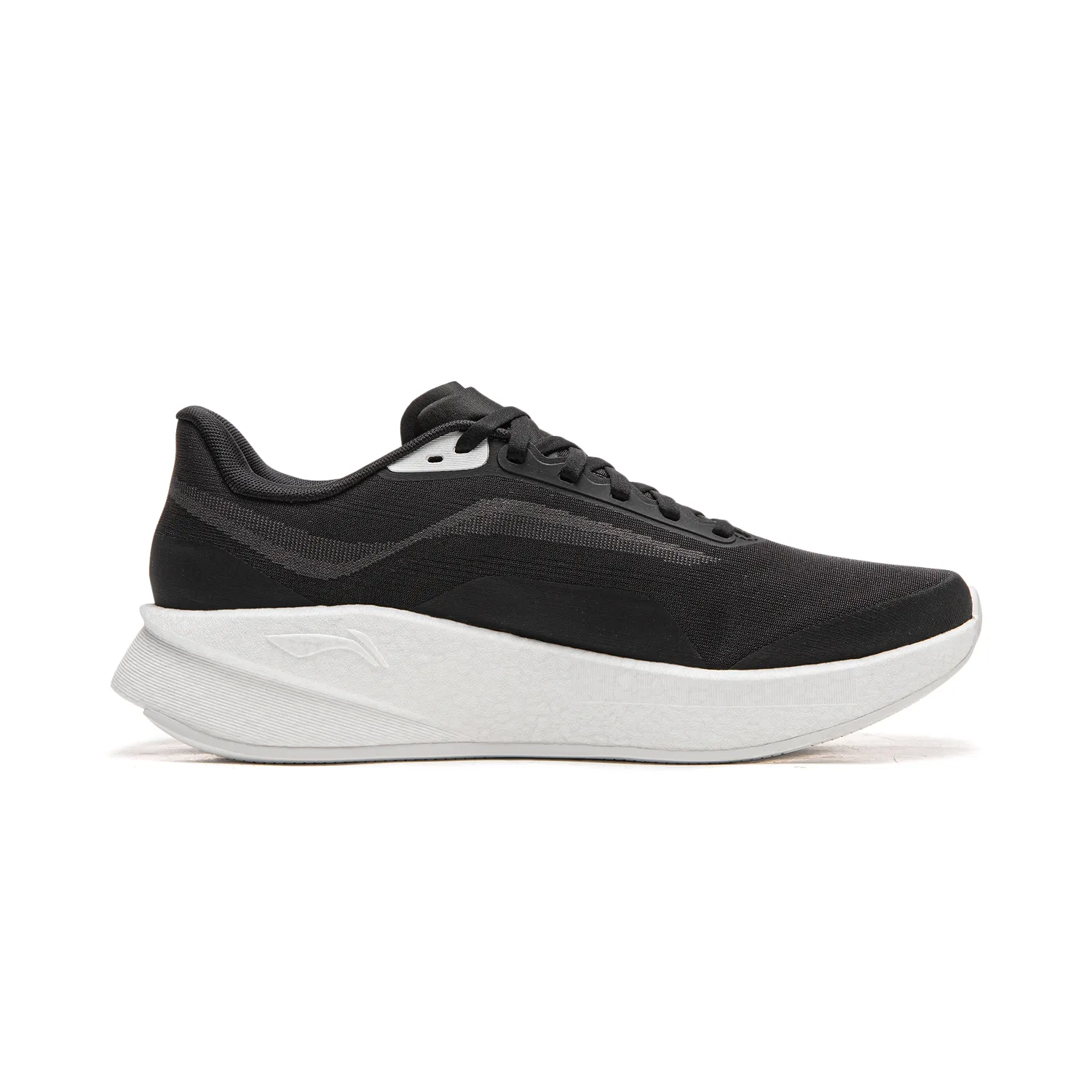 Li-Ning Shadowman Cushioning Slip Resistant Abrasion Resistant Lightweight Rebound низкие кроссовки для бега мужские, черный — фото 3
