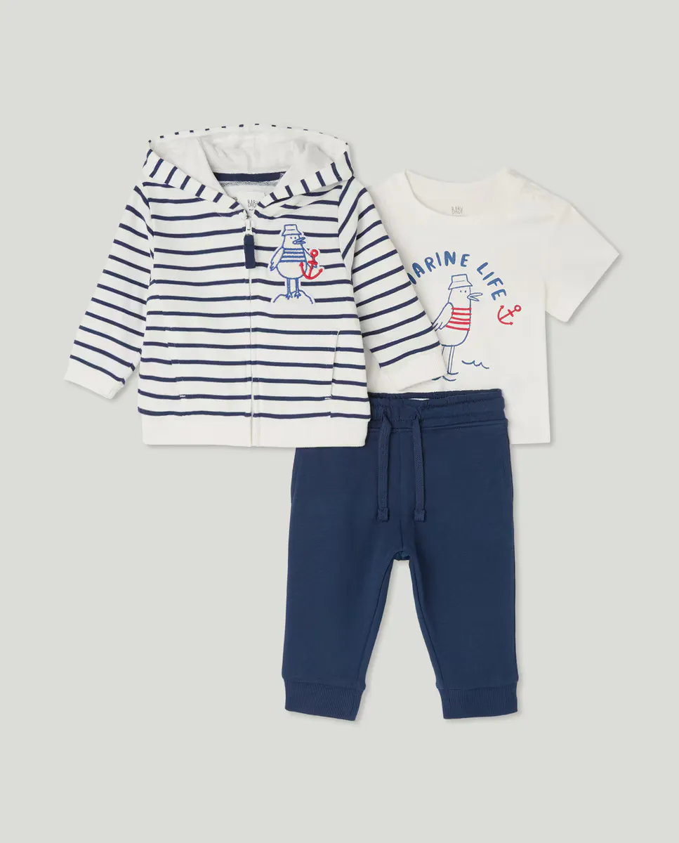 

Плюшевый набор для мальчика Baby El Corte Inglés, белый