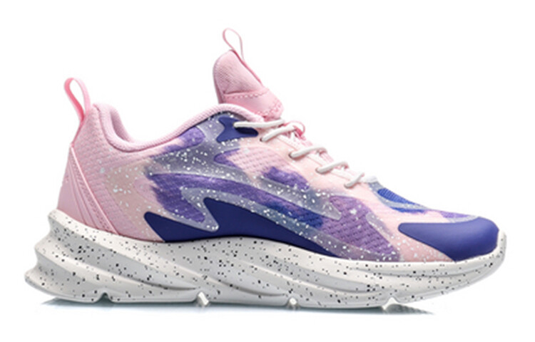 Кроссовки LINING YOUNG Kids Lifestyle Shoes GS Low-top Blue/pink — фото 2
