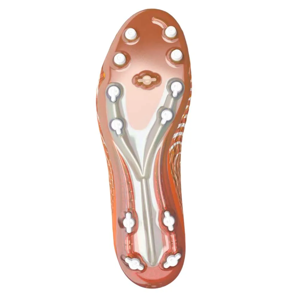 Футбольные бутсы Under Armour Magnetico Elite 5 FG, оранжевый — фото 2