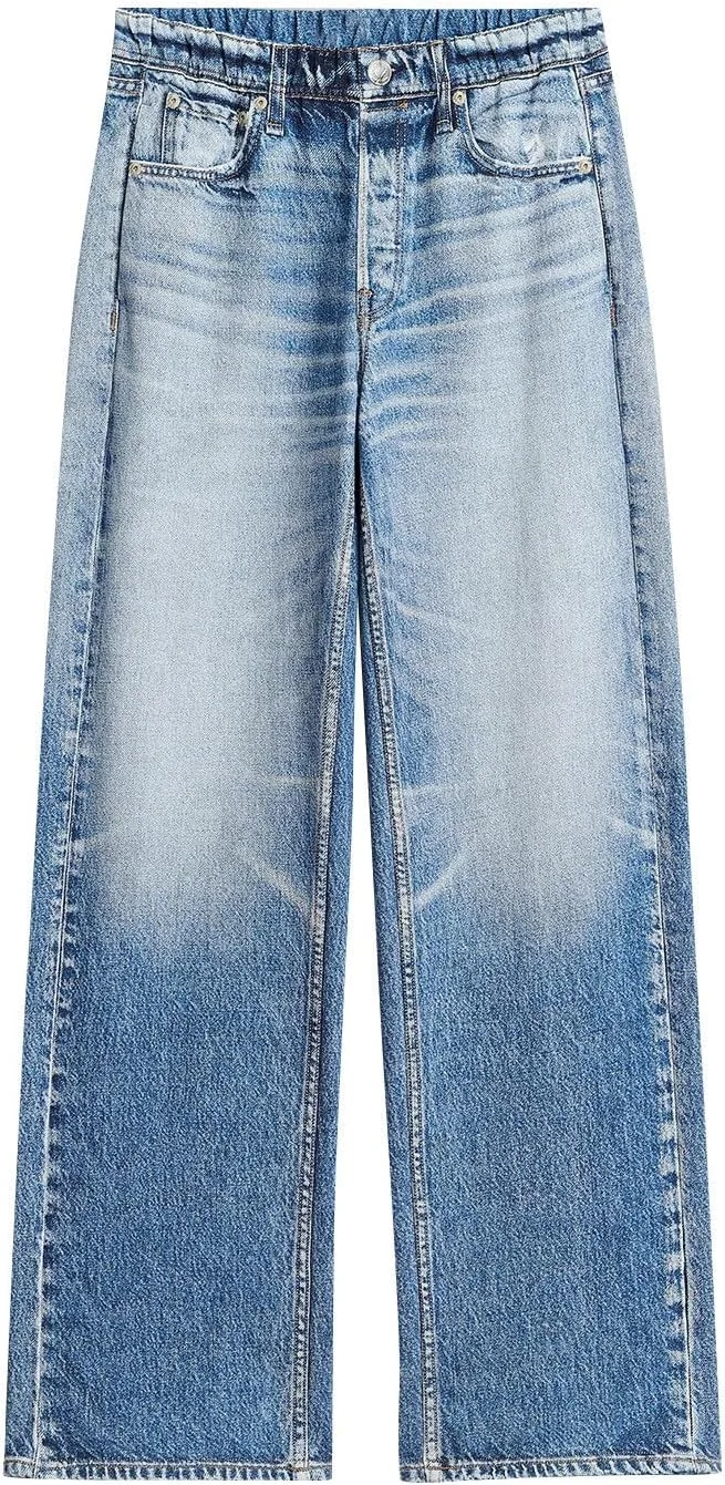 

Женские мешковатые джинсы High Waisted с широкими штанинами