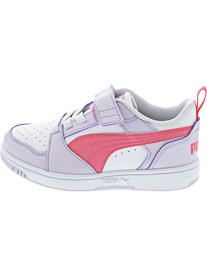 

Puma Rebound V6 Lo Ac+PS Низкие кроссовки розового цвета