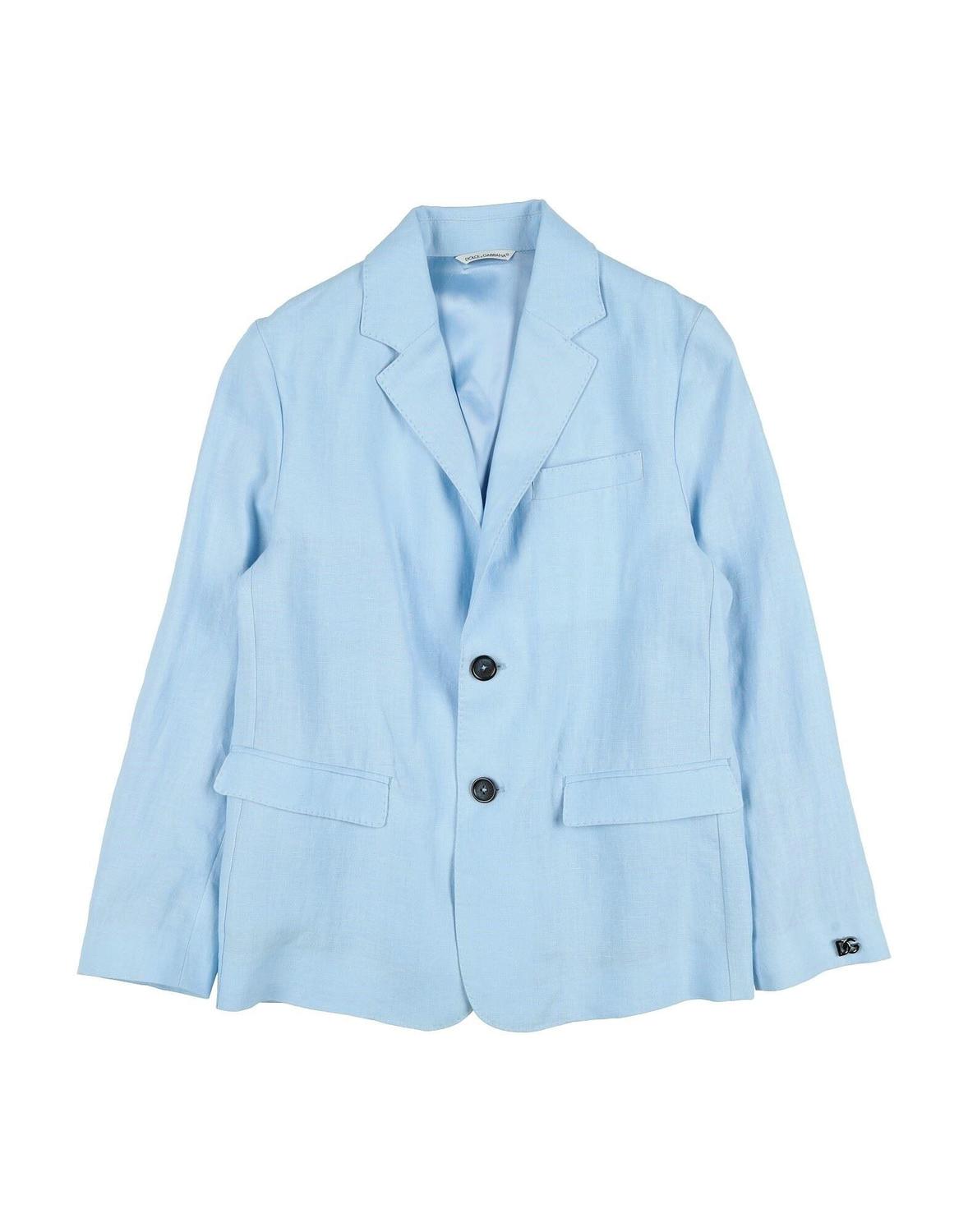 

Блейзер для мальчиков Dolce&Gabbana, светло-голубой