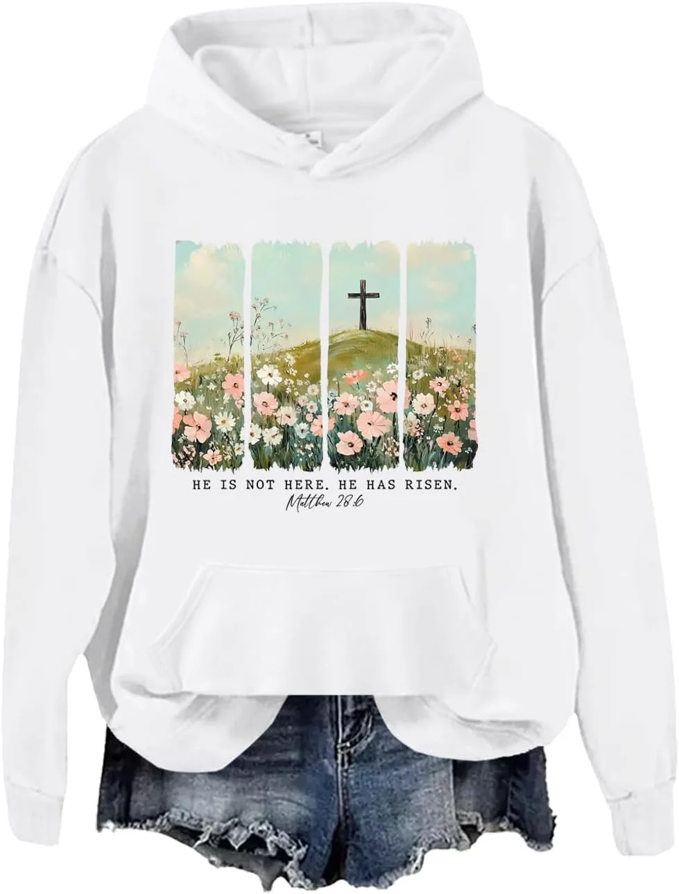 

Толстовка He Is Not Here For He Has Risen Whaiveen