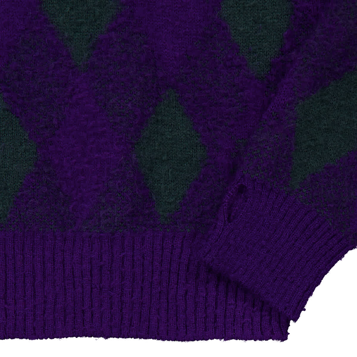 Джемпер Burberry Argyle-Knit, женский, красный — фото 2