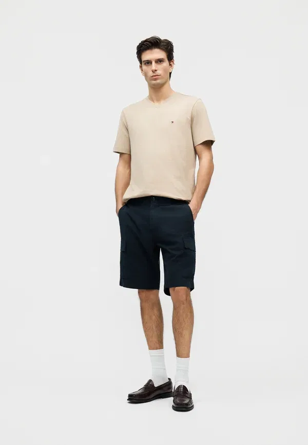 Шорты Tommy Hilfiger Harlem core essentials, цвет пустынное небо — фото 4