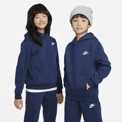 

Худи Nike Sportswear Club Fleece, цвет Midnight Navy/White