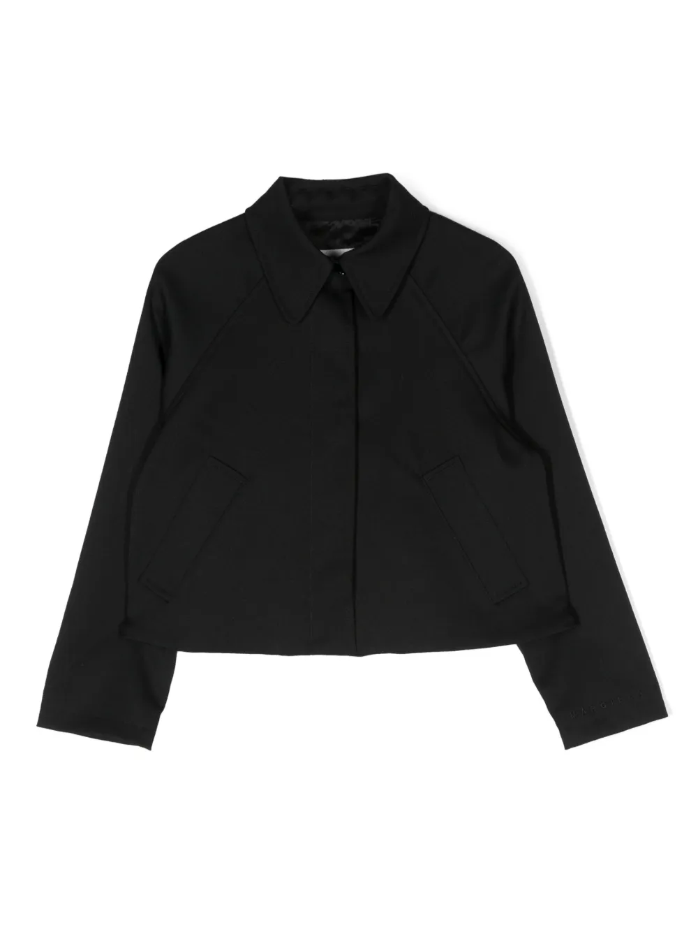 

Куртка с длинными рукавами MM6 Maison Margiela Kids, черный