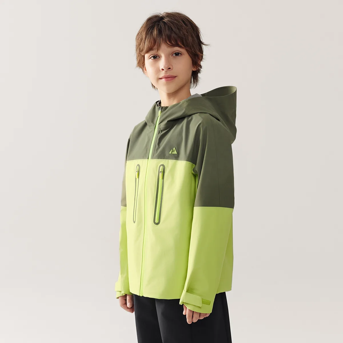 FILA KIDS Куртка performance fpf tender shoot yellow green детская — фото 4