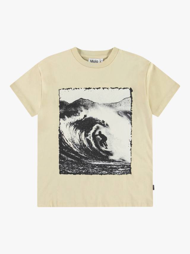 

Детская футболка Riley Alabaster Molo, Sand