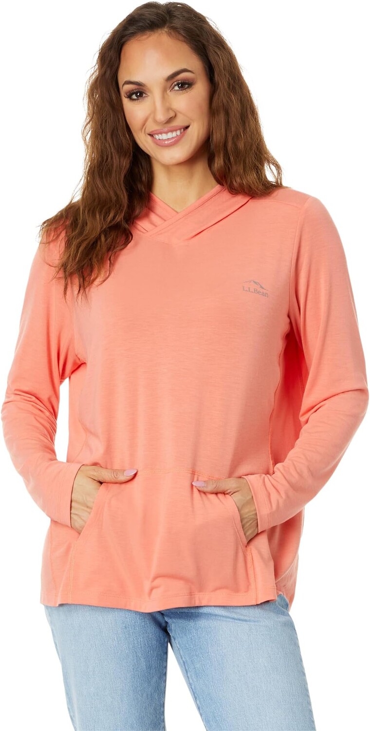 

Худи L.L.Bean Tropicwear Comfort Hoodie, цвет Wild Salmon