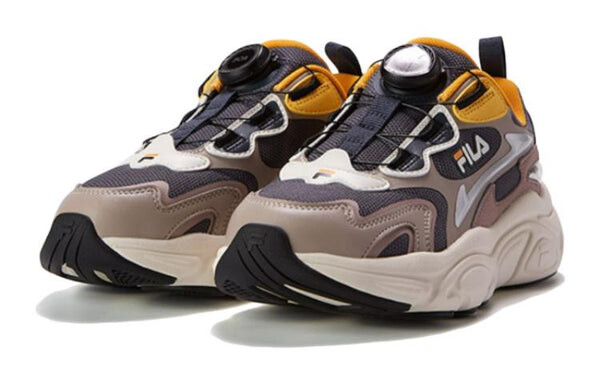 Кроссовки classic running shoes 'brown black' Fila, коричневый — фото 3