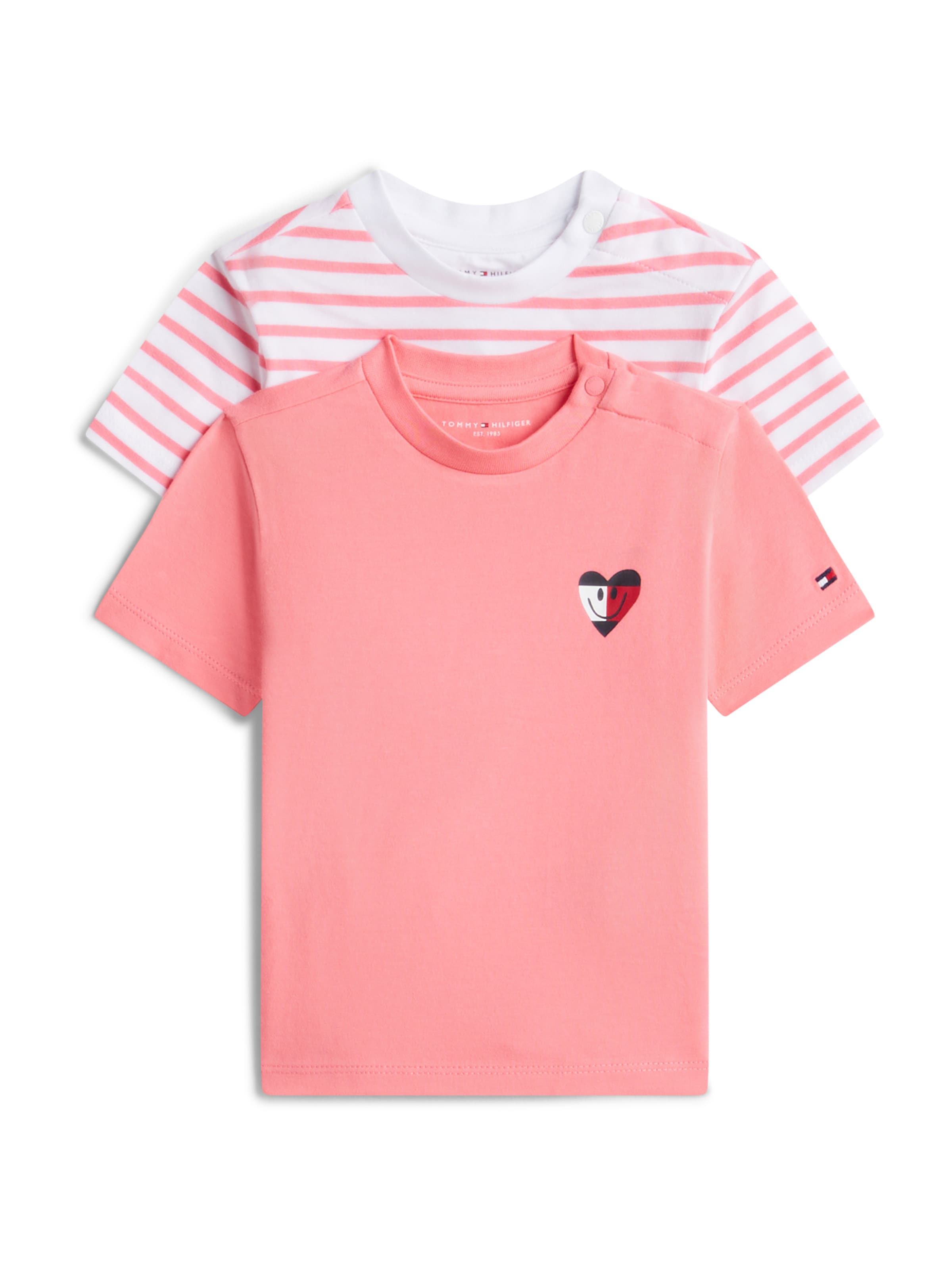 

TOMMY HILFIGER Футболка в цветах Rose, Pitaya, White