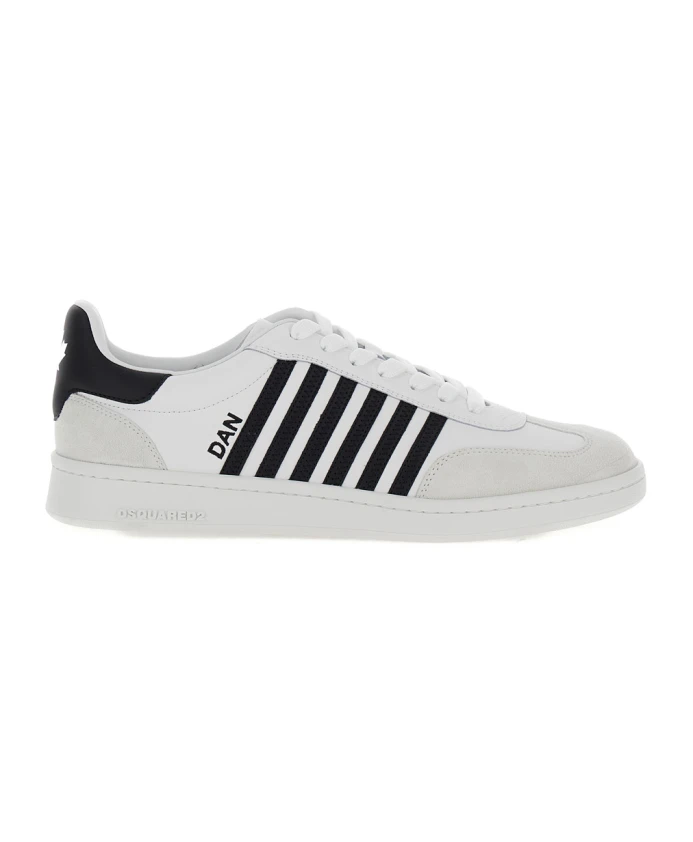 

Кроссовки vitello+crosta bianco+nero Dsquared2, мультиколор