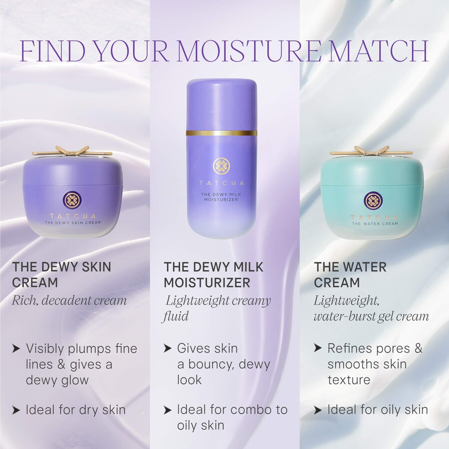 Крем для лица Tatcha — Увлажняющий Water Cream без масла, сужающий поры, с возможностью многократного наполнения, 15 мл — фото 3