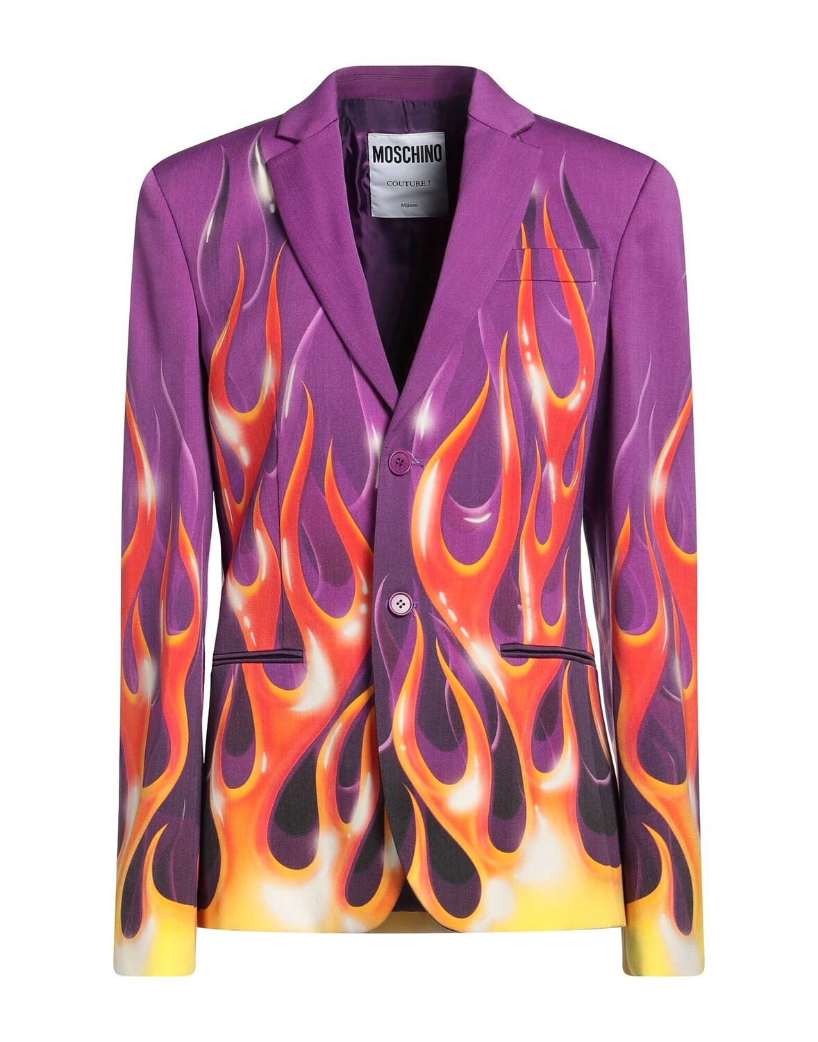 

Блейзер Moschino, лиловый