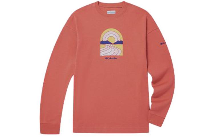 

Columbia Футболка унисекс розовая