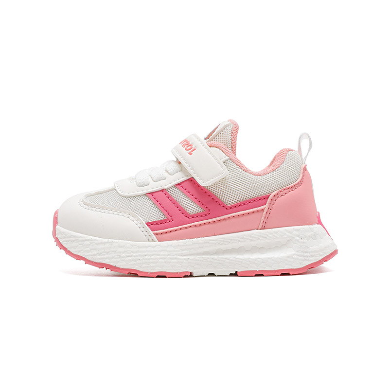 

Низкие детские повседневные кроссовки для детей от 3 до 7 лет PAW PATROL, бежевый/розовый