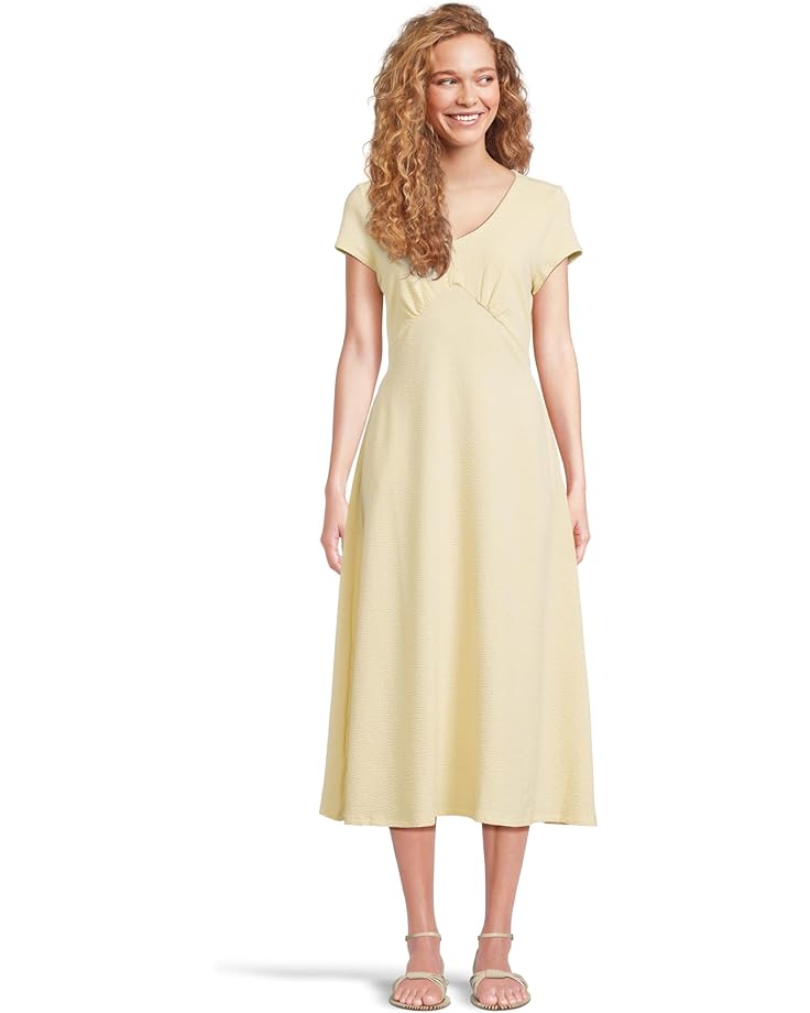 

Платье Toad&Co Rose Midi Short Sleeve Dress, цвет Barley Texture