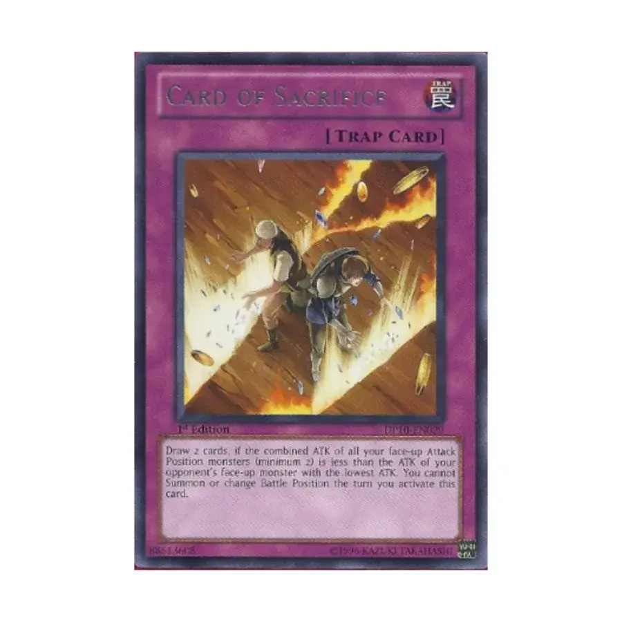 

CCG Карта жертвоприношения (редкая), Yu-Gi-Oh - Duelist Pack - Yusei Fudo 3 - Singles