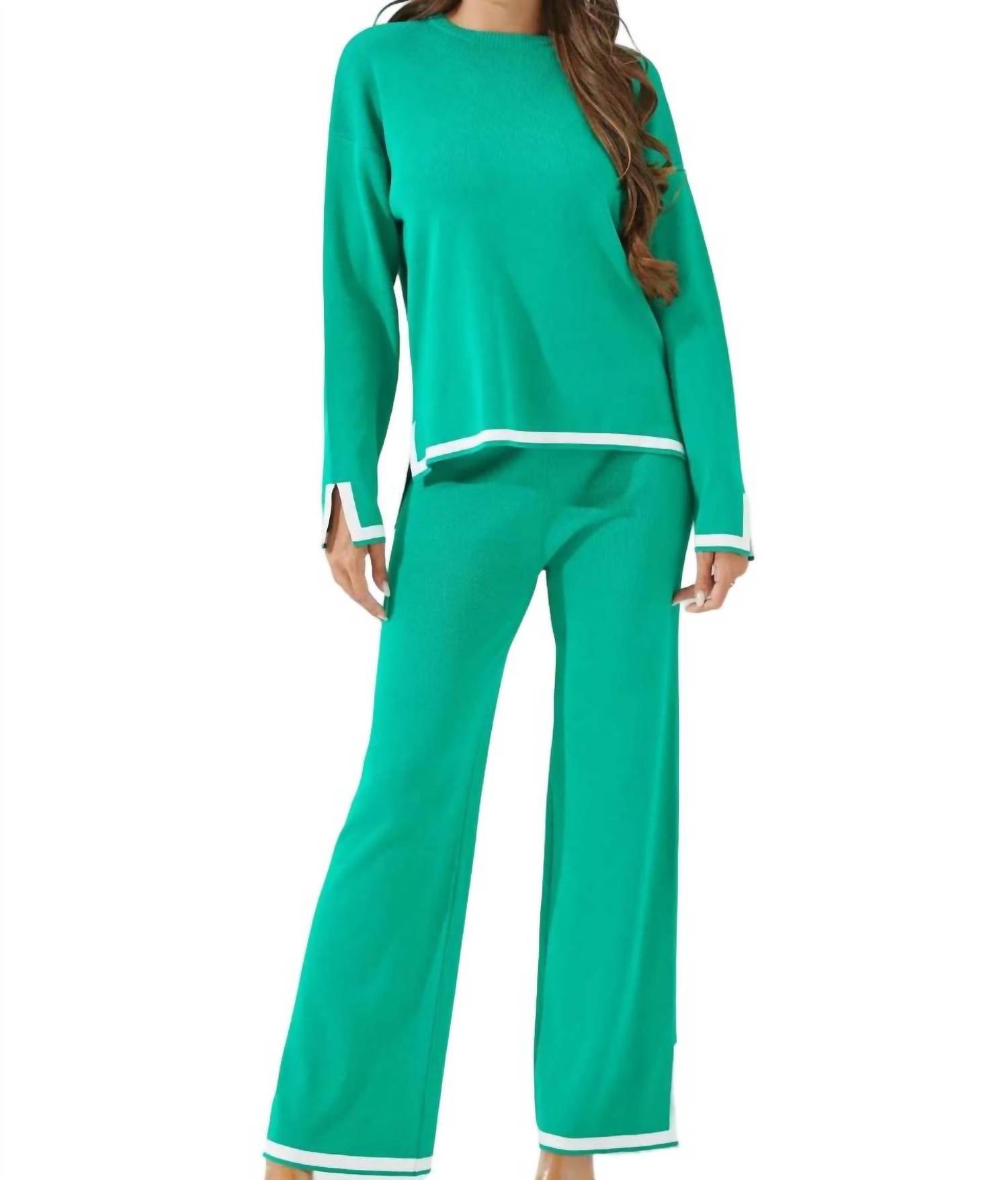 

Трикотажные брюки в цвете Kelly Green RIVIR