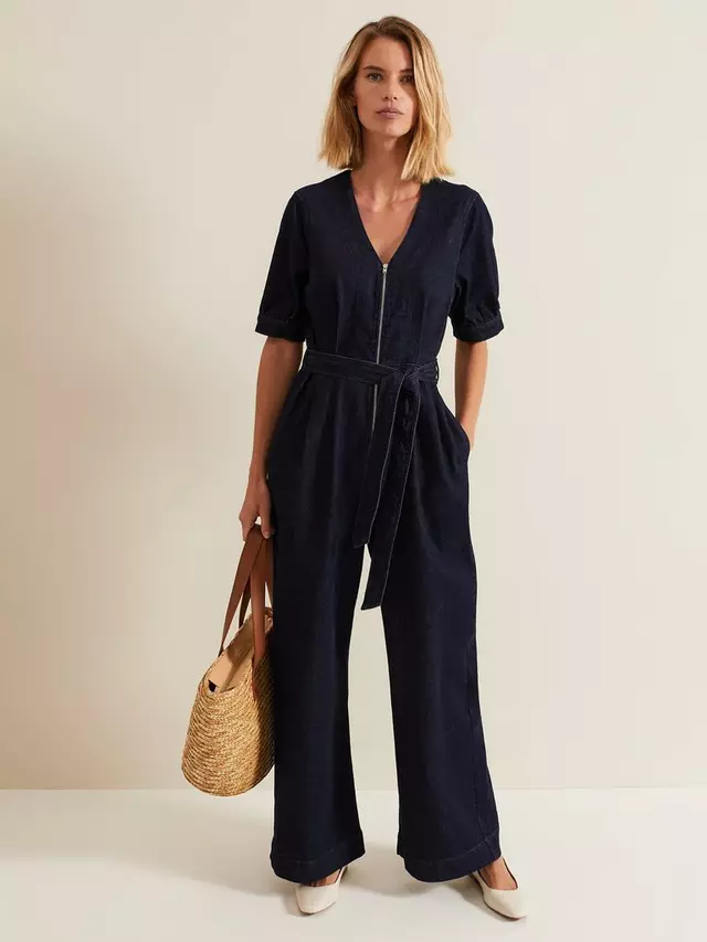 

Комбинезон Phase Eight Florisa Denim, цвет indigo