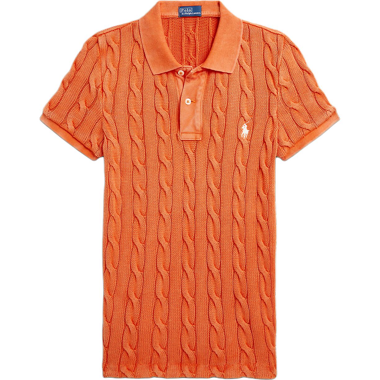 Polo Ralph Lauren Футболка-поло женская Orange — фото 3