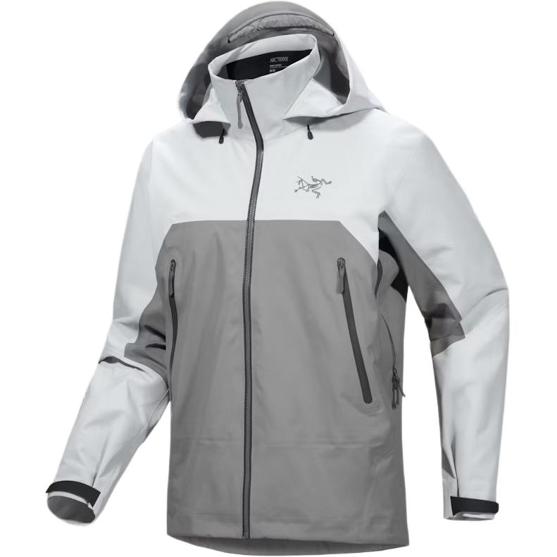 Arcteryx Брендовая ветровка BETA AR мужская, Solitude Gray/Void Gray/Solitude/Void — фото 2